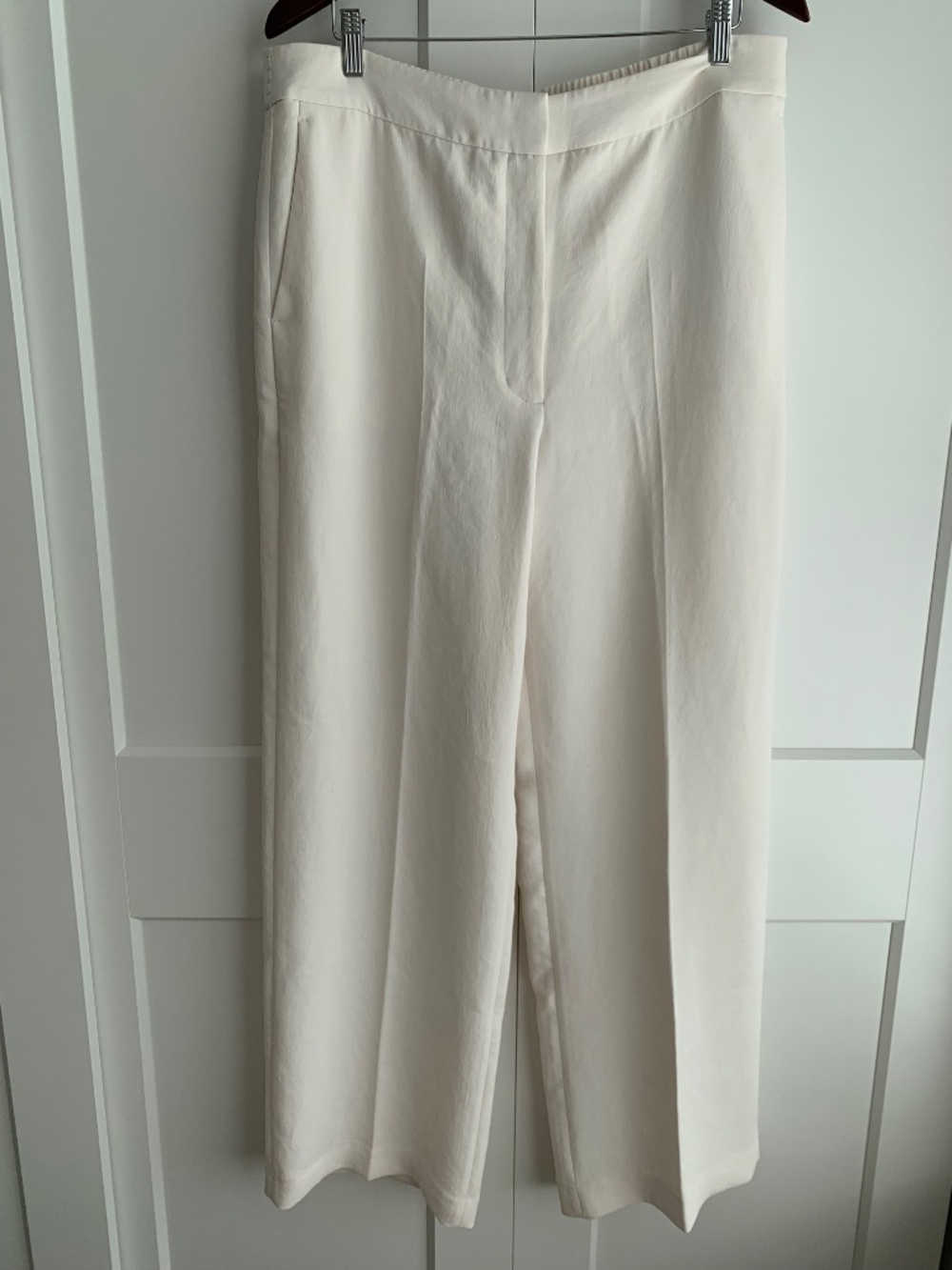 Wilfred Alanya Crepe Pant High Rise Wide-Leg with elastic waist band women's 16